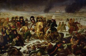 Napoleon på slagmarken ved Eylau, 9. februar 1807, 1808